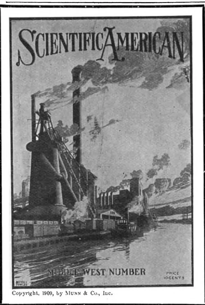 An illustration from Scientific American, Vol. 101, No. 18 (October 1909), 1909, leaf 14
