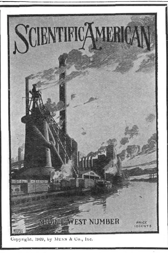 An illustration from Scientific American, Vol. 101, No. 19 (November 1909), 1909, leaf 18