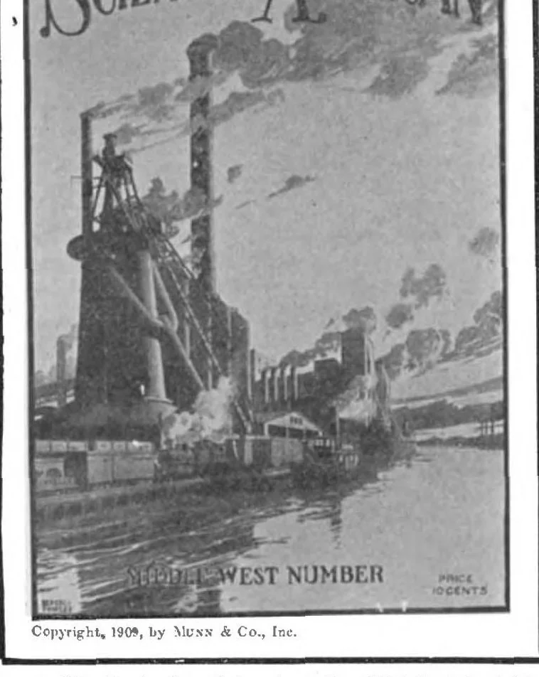 An illustration from Scientific American, Vol. 101, No. 22 (November 1909), 1909, leaf 18