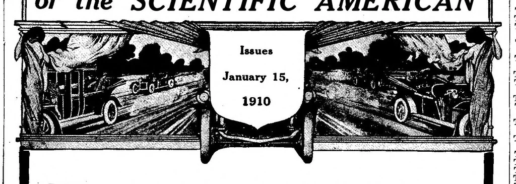 An illustration from Scientific American, Vol. 101, No. 26 (December 1909), 1909, leaf 18