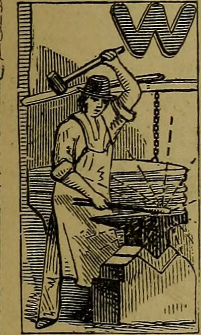 An illustration from The Scientific American reference book; a compendium of useful information for inventors and mechanics, containing the complete patent laws of the United States ... forms for patents, caveats, assignments, licenses, and shop rights ... etc., etc, 1876, leaf 122