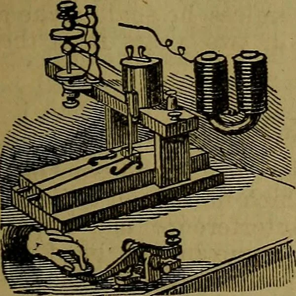 An illustration from The Scientific American reference book; a compendium of useful information for inventors and mechanics, containing the complete patent laws of the United States ... forms for patents, caveats, assignments, licenses, and shop rights ... etc., etc, 1876, leaf 48