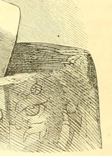 An illustration from The scientific basis of education demonstrated. By an analysis of the temperaments and of phrenological facts, in connection with mental phenomena and the office of the Holy Spirit in the processes of the mind: in a series of letters, to the Department of public instruction in the city of New York, by John Hecker, 1867, leaf 111
