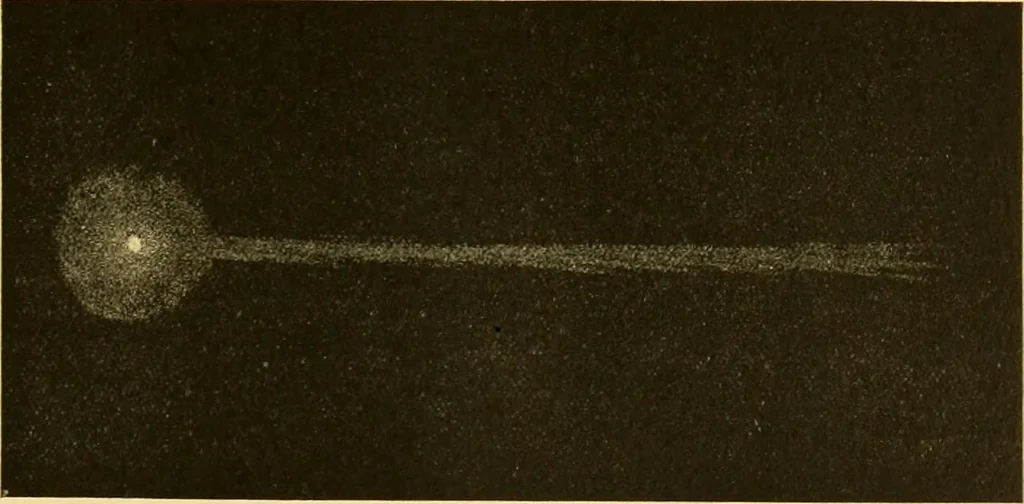 An illustration from The scientific papers of Sir William Huggins, 1909, leaf 308