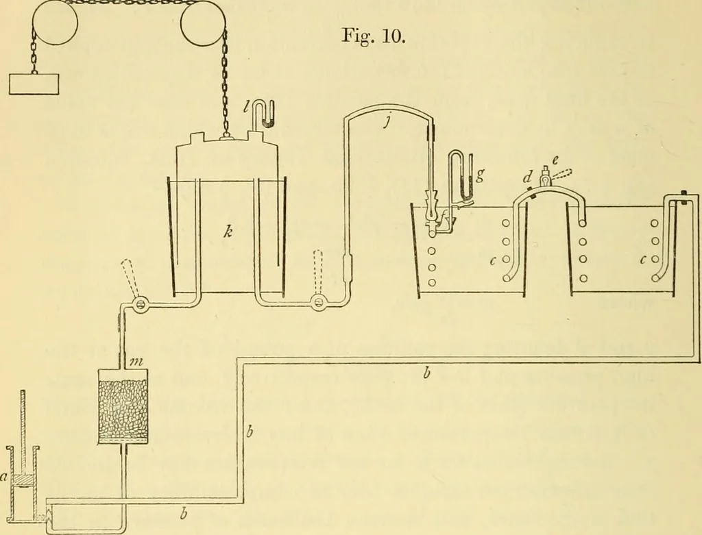 An illustration from The scientific papers of James Prescott Joule, 1884, leaf 251