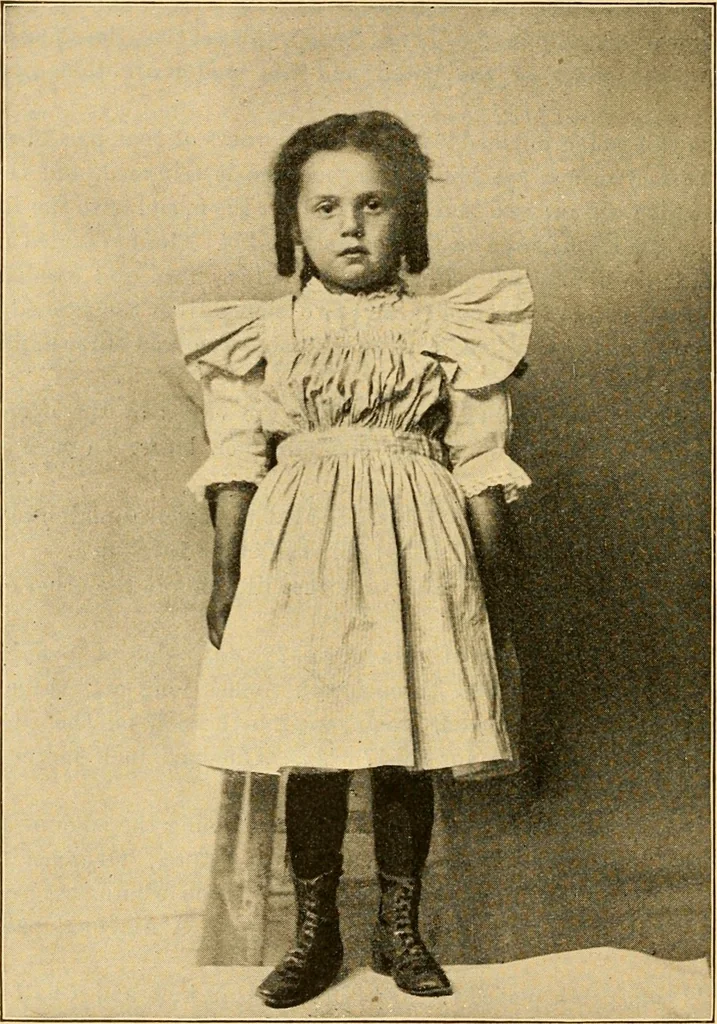 An illustration from Scientific sewing and garment cutting, for use in schools and in the home;, 1898, leaf 117