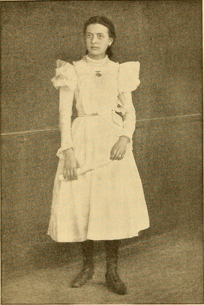 An illustration from Scientific sewing and garment cutting, for use in schools and in the home;, 1898, leaf 148
