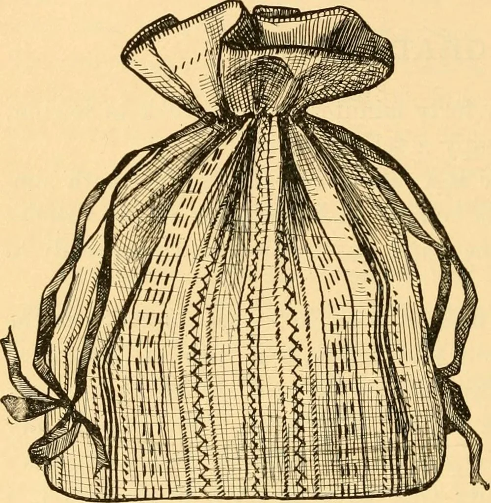 An illustration from Scientific sewing and garment cutting, for use in schools and in the home;, 1898, leaf 45
