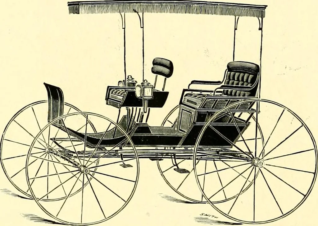 An illustration from The Scioto Buggy Co., wholesale manufacturers for the trade, 1890, leaf 19