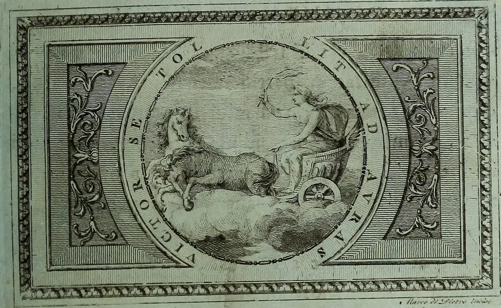An illustration from Scipionis Gonzagae Cardinalis Commentariorum rerum suarum libri tres, 1791, leaf 20