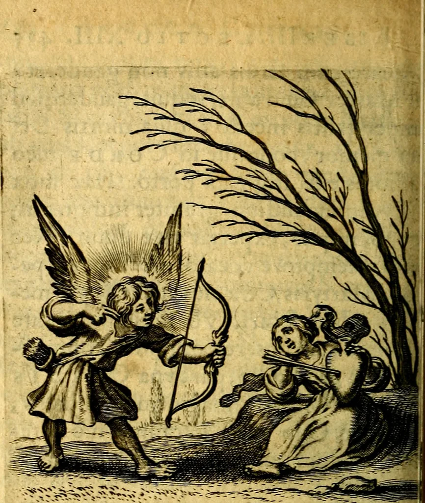 An illustration from Scola cordis. Sive aversi a deo cordis ad cumdem reductio, et instructio .., 1635, leaf 473