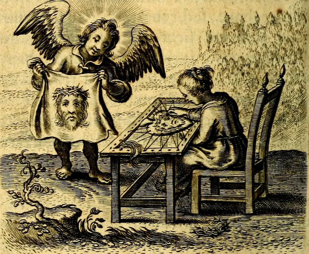 An illustration from Scola cordis. Sive aversi a deo cordis ad cumdem reductio, et instructio .., 1635, leaf 581