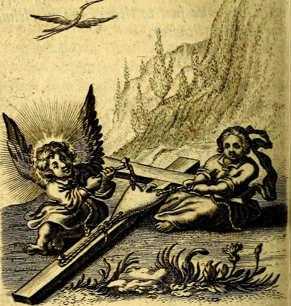 An illustration from Scola cordis. Sive aversi a deo cordis ad cumdem reductio, et instructio .., 1635, leaf 603