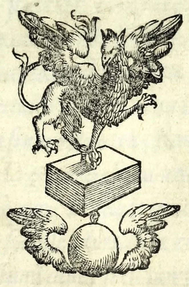 An illustration from Scolastica : comedia, 1547, leaf 9