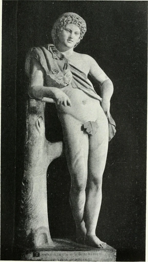 An illustration from Scopas et Praxitèle : la sculpture grecque au IVe siècle jusqu'au temps d'Alexandre, 1907, leaf 106