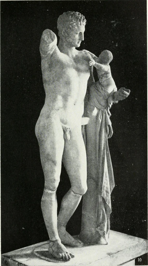 An illustration from Scopas et Praxitèle : la sculpture grecque au IVe siècle jusqu'au temps d'Alexandre, 1907, leaf 118