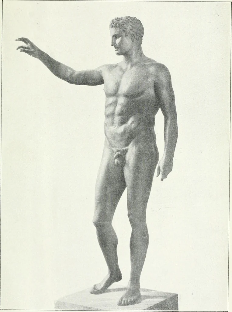 An illustration from Scopas et Praxitèle : la sculpture grecque au IVe siècle jusqu'au temps d'Alexandre, 1907, leaf 24