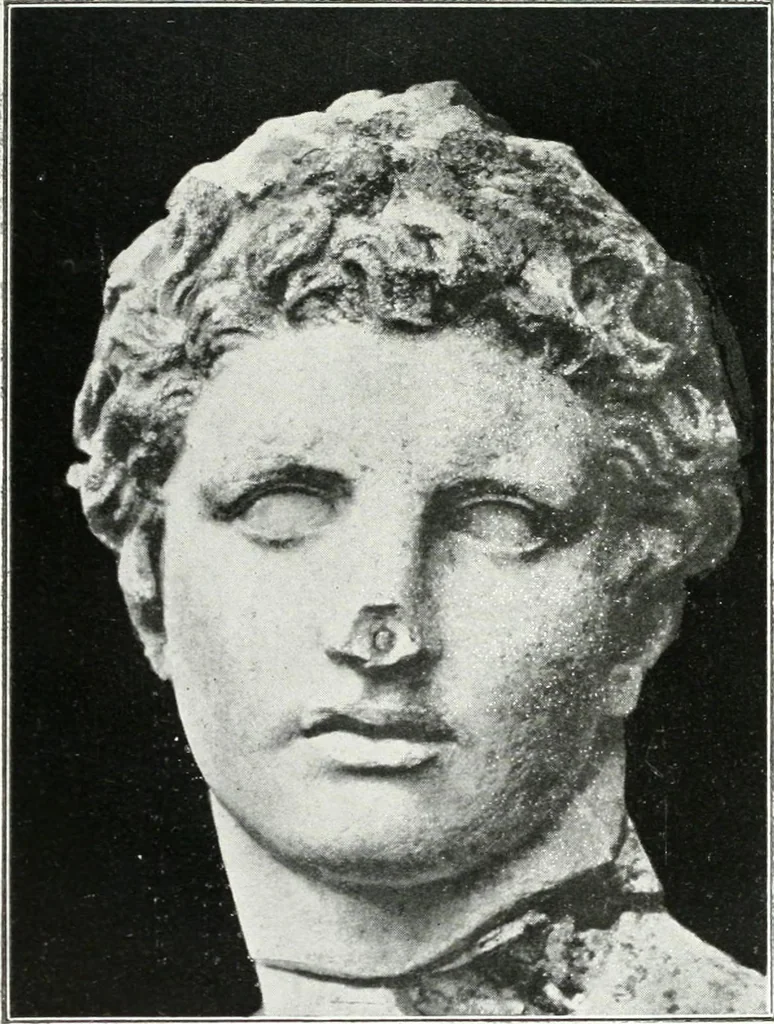 An illustration from Scopas et Praxitèle : la sculpture grecque au IVe siècle jusqu'au temps d'Alexandre, 1907, leaf 54