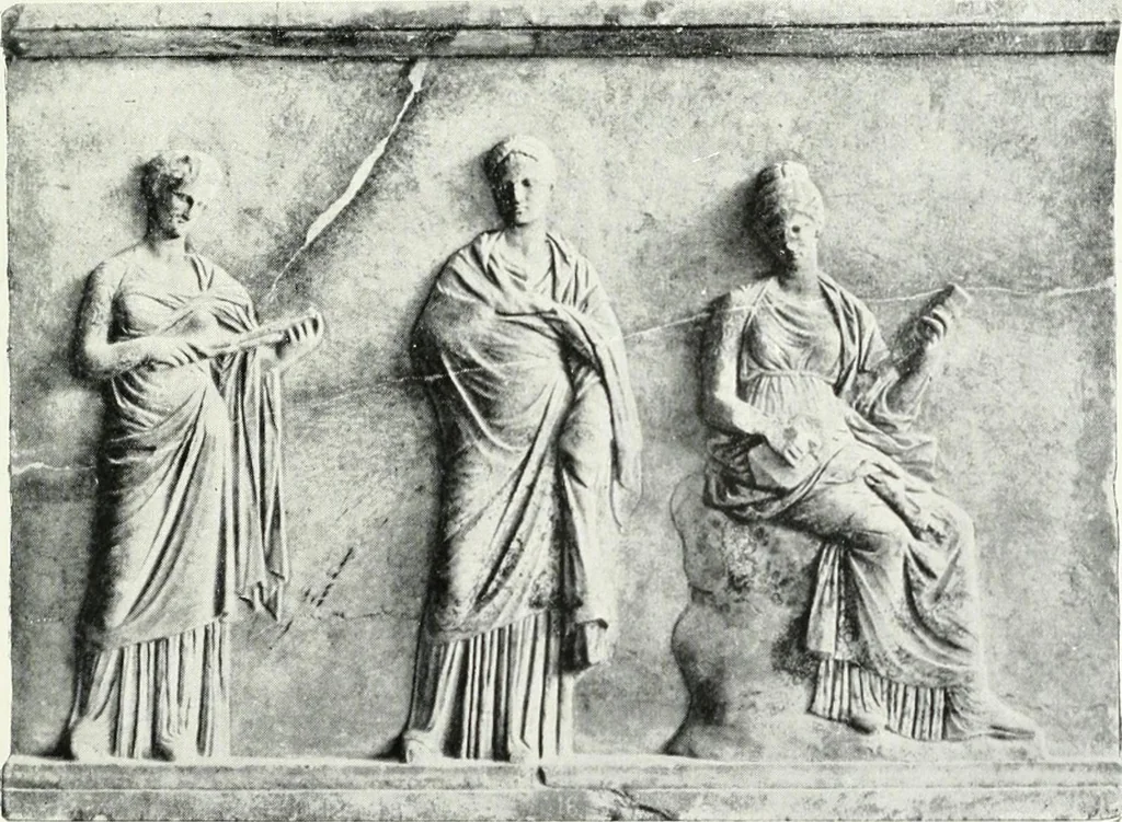 An illustration from Scopas et Praxitèle : la sculpture grecque au IVe siècle jusqu'au temps d'Alexandre, 1907, leaf 94