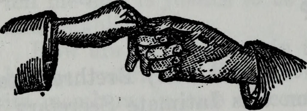 An illustration from Scotch Rite masonry illustrated : the complete ritual of the ancient and accepted Scottish Rite profusely illustrated, 1905, leaf 125