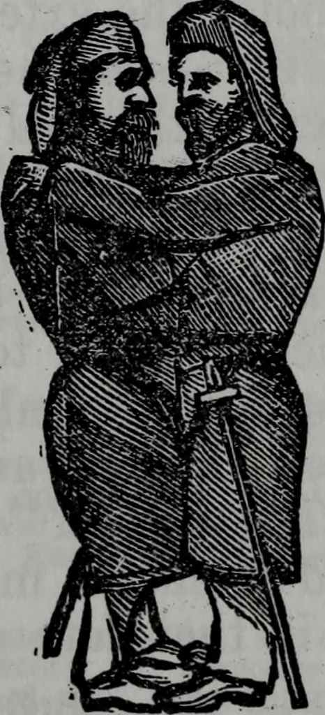 An illustration from Scotch Rite masonry illustrated : the complete ritual of the ancient and accepted Scottish Rite profusely illustrated, 1905, leaf 326