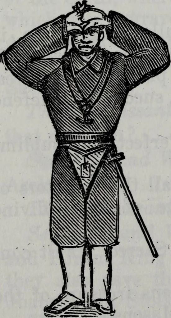 An illustration from Scotch Rite masonry illustrated : the complete ritual of the ancient and accepted Scottish Rite profusely illustrated, 1905, leaf 353