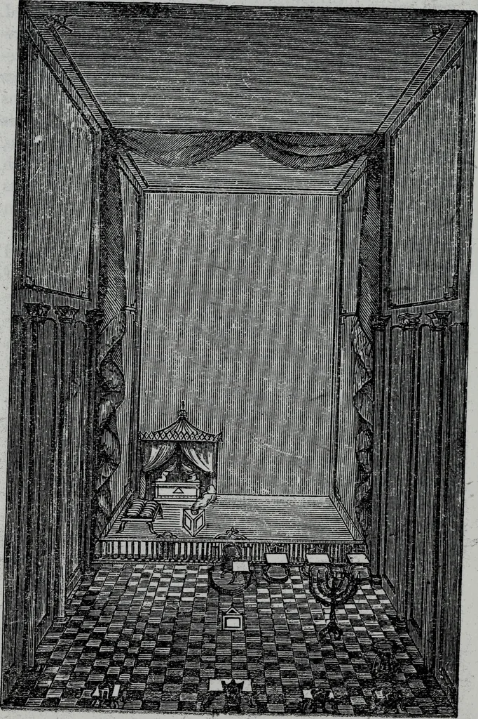 An illustration from Scotch Rite masonry illustrated : the complete ritual of the ancient and accepted Scottish Rite profusely illustrated, 1905, leaf 39