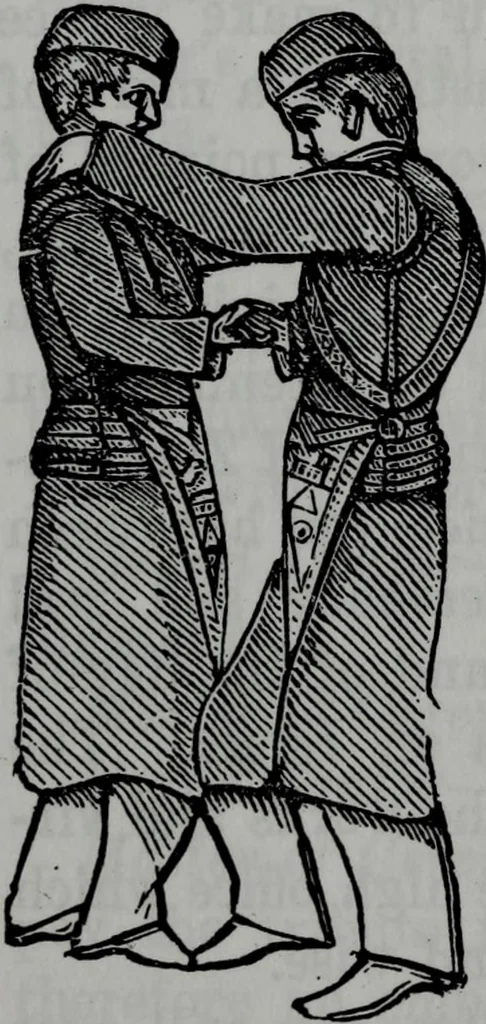An illustration from Scotch Rite masonry illustrated : the complete ritual of the ancient and accepted Scottish Rite profusely illustrated, 1905, leaf 432