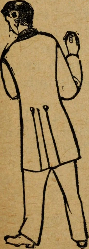 An illustration from Scotch Rite masonry illustrated : the complete ritual of the ancient and accepted Scottish Rite profusely illustrated, 1905, leaf 100