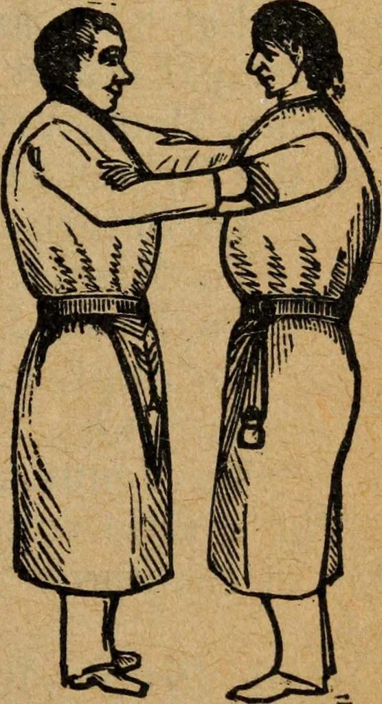 An illustration from Scotch Rite masonry illustrated : the complete ritual of the ancient and accepted Scottish Rite profusely illustrated, 1905, leaf 122