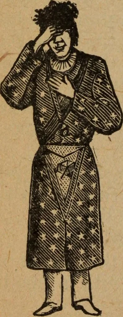 An illustration from Scotch Rite masonry illustrated : the complete ritual of the ancient and accepted Scottish Rite profusely illustrated, 1905, leaf 145