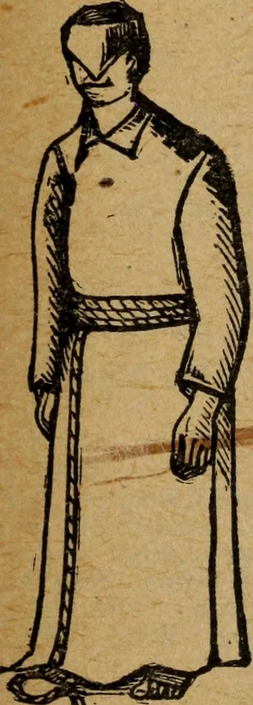 An illustration from Scotch Rite masonry illustrated : the complete ritual of the ancient and accepted Scottish Rite profusely illustrated, 1905, leaf 174