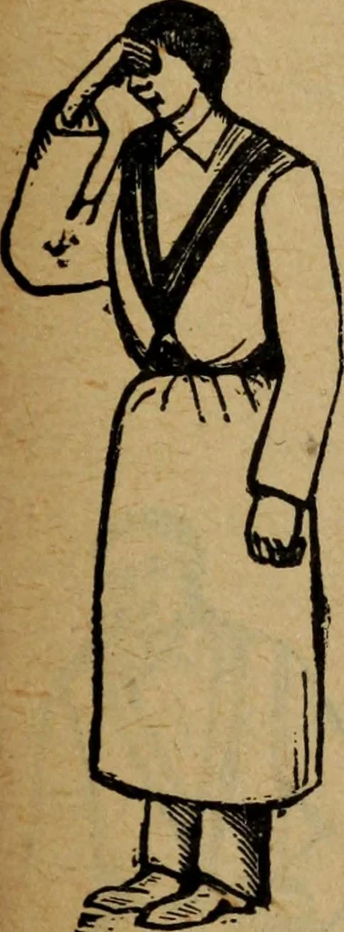 An illustration from Scotch Rite masonry illustrated : the complete ritual of the ancient and accepted Scottish Rite profusely illustrated, 1905, leaf 180