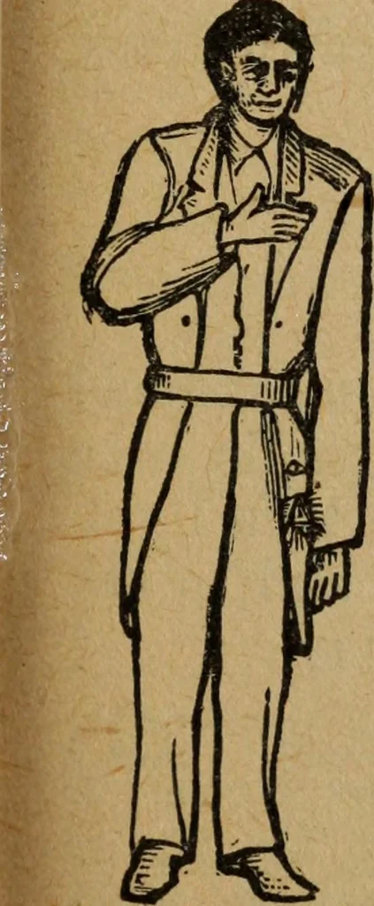 An illustration from Scotch Rite masonry illustrated : the complete ritual of the ancient and accepted Scottish Rite profusely illustrated, 1905, leaf 214