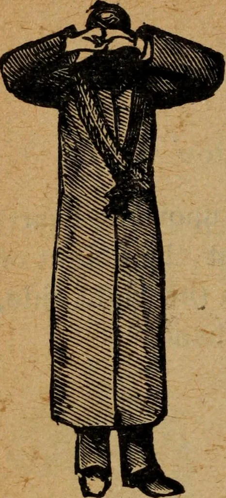 An illustration from Scotch Rite masonry illustrated : the complete ritual of the ancient and accepted Scottish Rite profusely illustrated, 1905, leaf 245