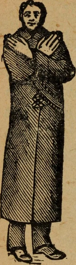 An illustration from Scotch Rite masonry illustrated : the complete ritual of the ancient and accepted Scottish Rite profusely illustrated, 1905, leaf 247