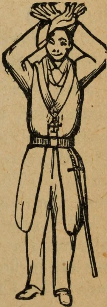 An illustration from Scotch Rite masonry illustrated : the complete ritual of the ancient and accepted Scottish Rite profusely illustrated, 1905, leaf 328