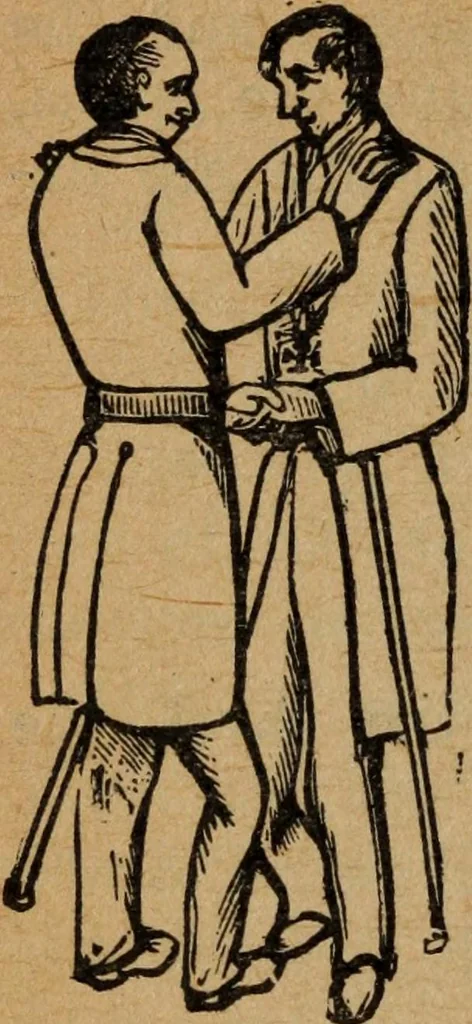 An illustration from Scotch Rite masonry illustrated : the complete ritual of the ancient and accepted Scottish Rite profusely illustrated, 1905, leaf 349