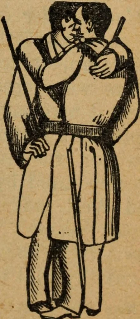 An illustration from Scotch Rite masonry illustrated : the complete ritual of the ancient and accepted Scottish Rite profusely illustrated, 1905, leaf 432