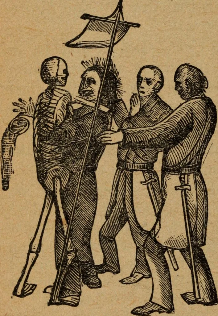An illustration from Scotch Rite masonry illustrated : the complete ritual of the ancient and accepted Scottish Rite profusely illustrated, 1905, leaf 477