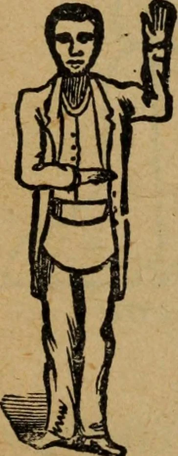 An illustration from Scotch Rite masonry illustrated : the complete ritual of the ancient and accepted Scottish Rite profusely illustrated, 1905, leaf 500