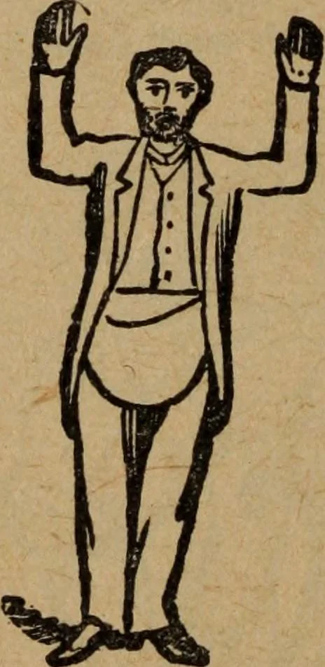 An illustration from Scotch Rite masonry illustrated : the complete ritual of the ancient and accepted Scottish Rite profusely illustrated, 1905, leaf 507