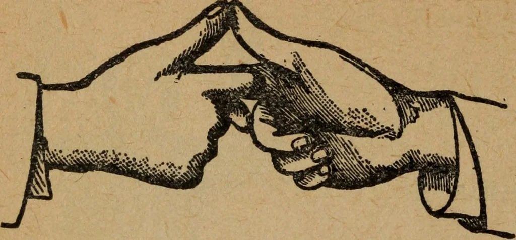 An illustration from Scotch Rite masonry illustrated : the complete ritual of the ancient and accepted Scottish Rite profusely illustrated, 1905, leaf 515