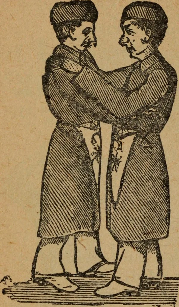 An illustration from Scotch Rite masonry illustrated : the complete ritual of the ancient and accepted Scottish Rite profusely illustrated, 1905, leaf 519