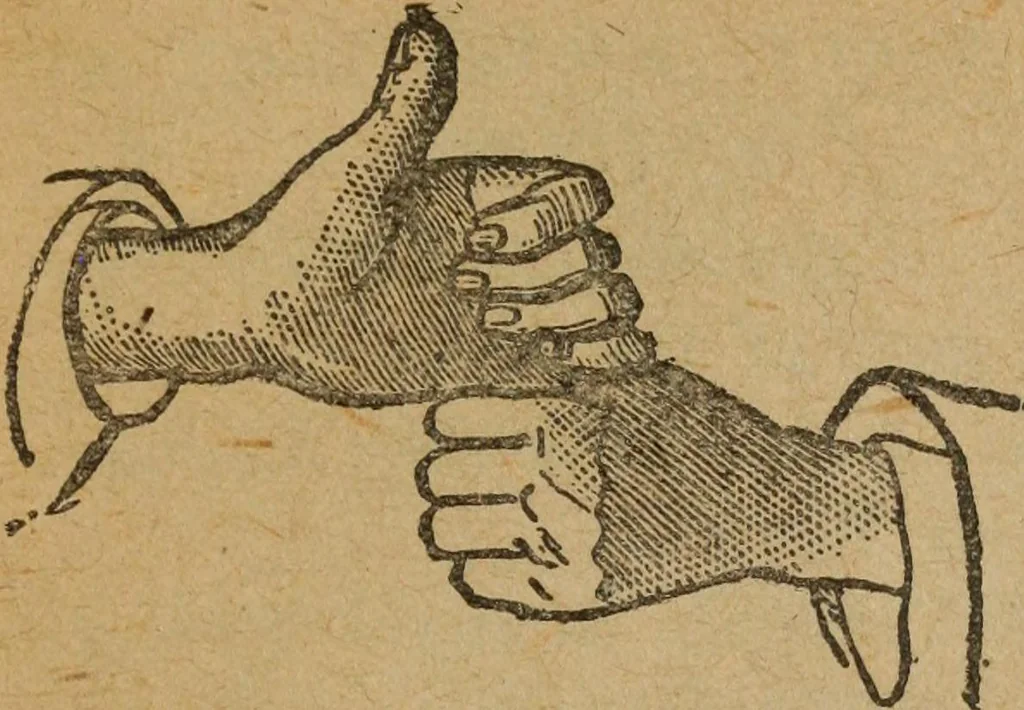 An illustration from Scotch Rite masonry illustrated : the complete ritual of the ancient and accepted Scottish Rite profusely illustrated, 1905, leaf 520