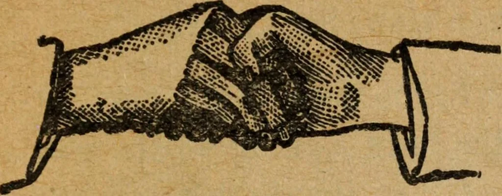 An illustration from Scotch Rite masonry illustrated : the complete ritual of the ancient and accepted Scottish Rite profusely illustrated, 1905, leaf 522