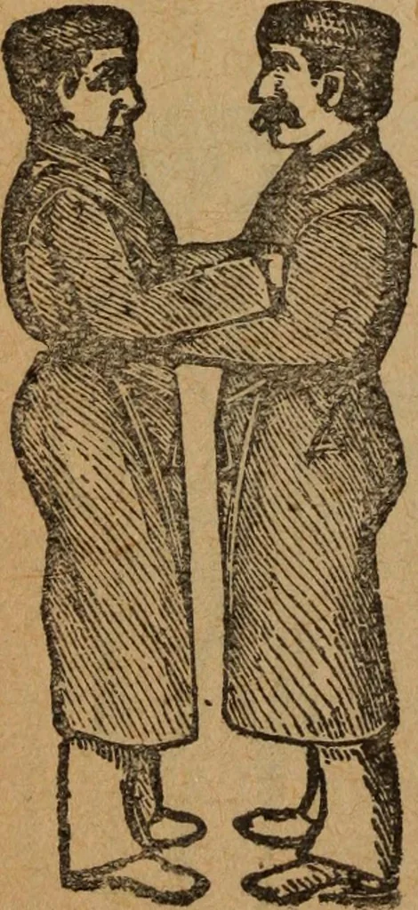 An illustration from Scotch Rite masonry illustrated : the complete ritual of the ancient and accepted Scottish Rite profusely illustrated, 1905, leaf 523