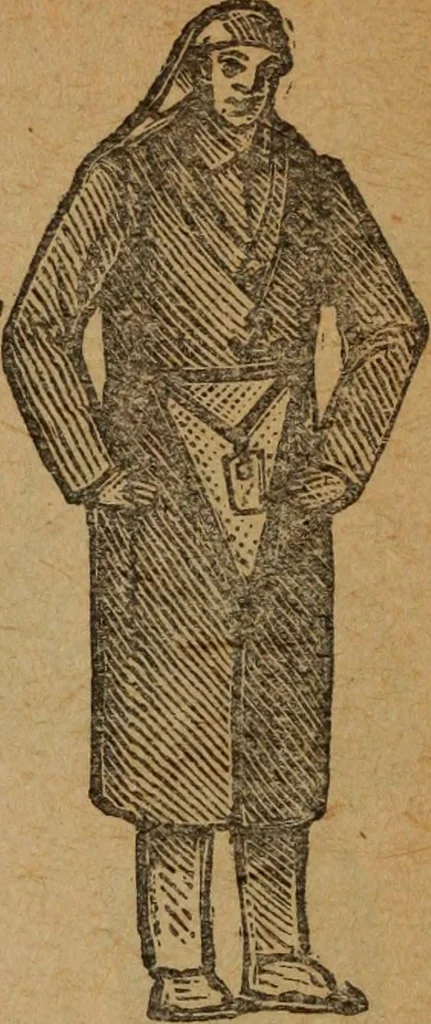 An illustration from Scotch Rite masonry illustrated : the complete ritual of the ancient and accepted Scottish Rite profusely illustrated, 1905, leaf 527