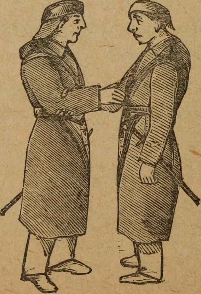 An illustration from Scotch Rite masonry illustrated : the complete ritual of the ancient and accepted Scottish Rite profusely illustrated, 1905, leaf 527