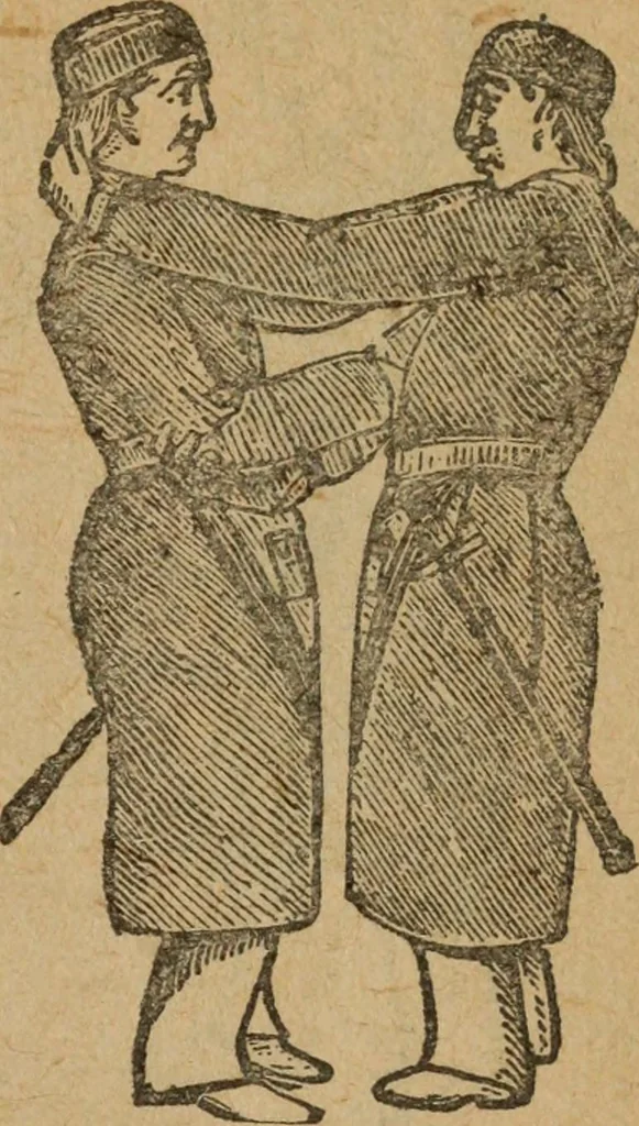 An illustration from Scotch Rite masonry illustrated : the complete ritual of the ancient and accepted Scottish Rite profusely illustrated, 1905, leaf 528